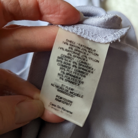 Alice + OLIVIA Lilac Victoria Peplum Dress 2 XS - Picture 8 of 12